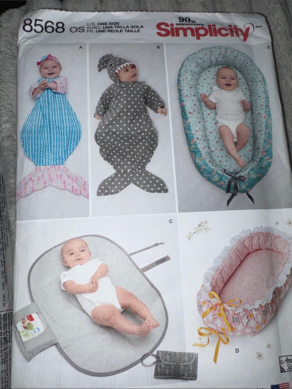8568 Simplicity Baby pattern